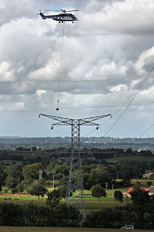 Hélicoptère EC225 de RTE AIRTELIS