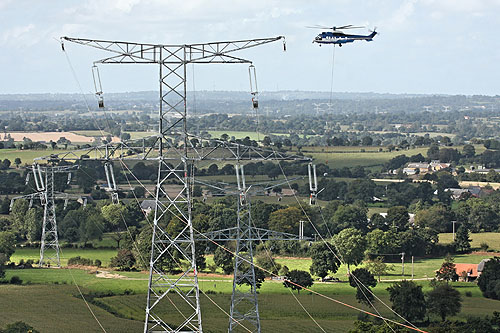 Hélicoptère EC225 de RTE AIRTELIS