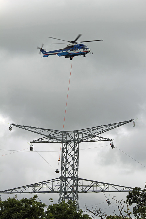 Hélicoptère EC225 de RTE AIRTELIS