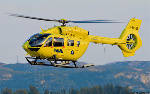 Hélicoptère H145 F-HSIB du SAMU 13