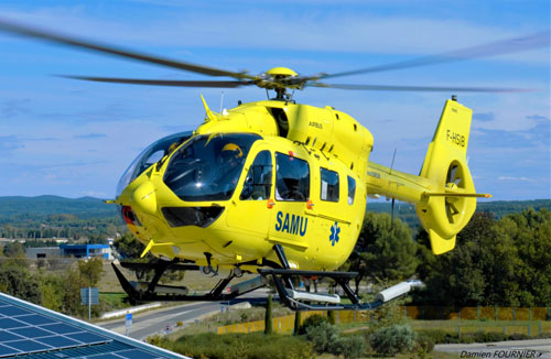 Hélicoptère H145 F-HSIB du SAMU 13