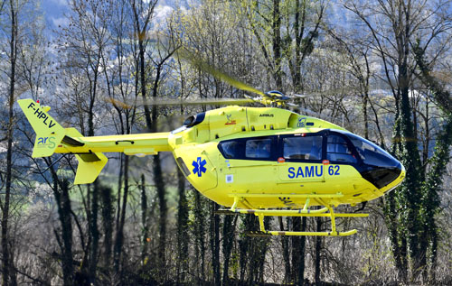 Hélicoptère F-HPLV SAMU 62 Arras