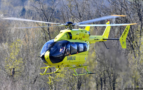 Hélicoptère F-HPLV SAMU 62 Arras
