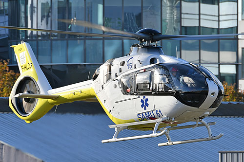 Hélicoptère H135 / EC135 T3 F-HLCG du SAMU 61