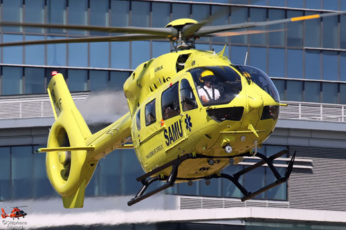 Hélicoptère H145 F-HSUF SAMU 28 Dreux