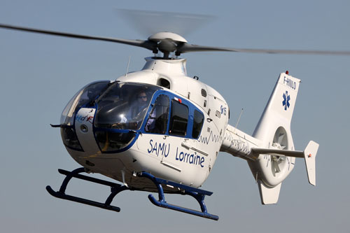 Hélicoptère EC135 F-HNLO du SAMU Lorraine