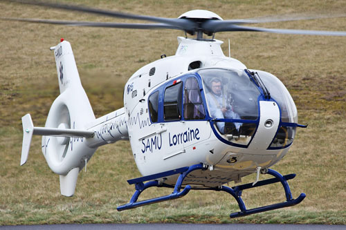 Hélicoptère EC135 F-HNLO du SAMU Lorraine