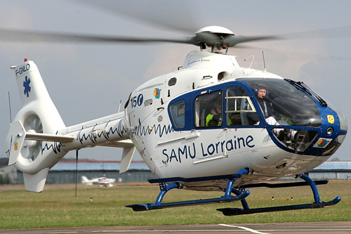 Hélicoptère EC135 F-GNLO du SAMU Lorraine