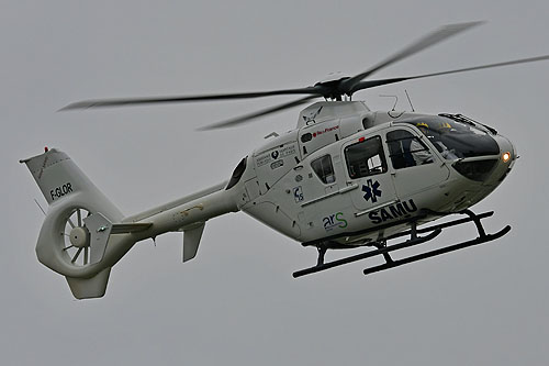 Hélicoptère EC135 F-GLOR du SAMU d'Ile de France