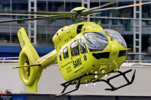 Hélicoptère H145 F-HSUG SAMU 45 Orléans