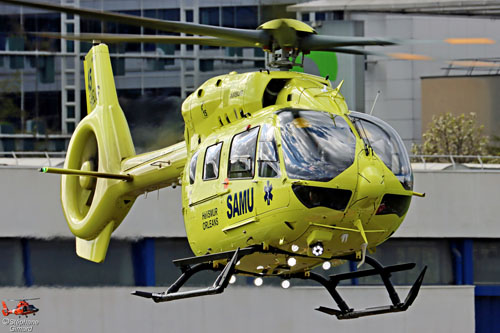 Hélicoptère H145 F-HSUG SAMU 45 Orléans