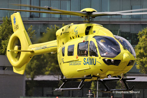 Hélicoptère H145 F-HBES du SAMU 25