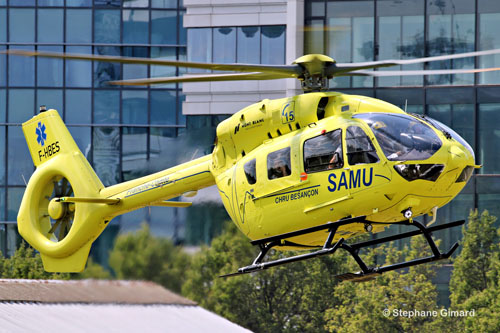 Hélicoptère H145 F-HBES du SAMU 25