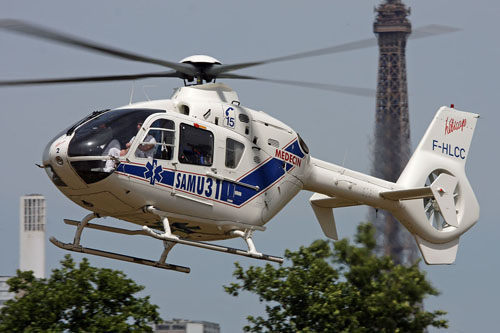 Hélicoptère EC135 F-HLCC du SAMU 31