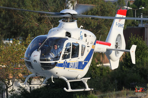 Hélicoptère EC135 F-GMHC du SAMU