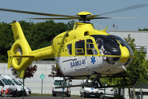 Hélicoptère EC135 F-GTKB du SAMU 41