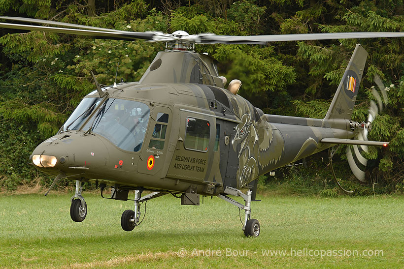 Hélicoptère A109 belge