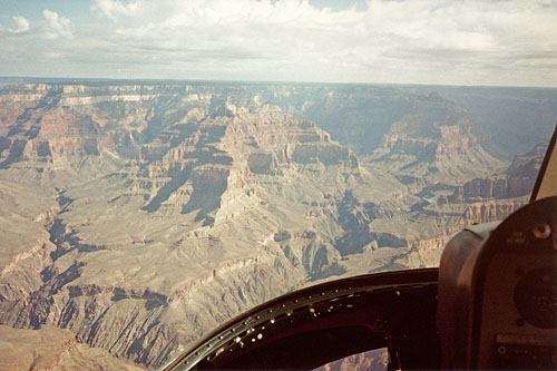 Survol du Grand Canyon en hélicoptère