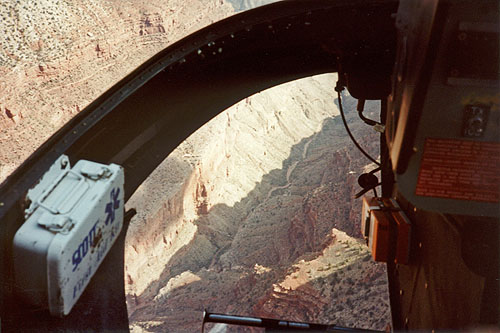 Survol du Grand Canyon en hélicoptère