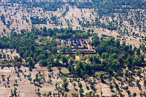 Survol d'Angkor en hélicoptère