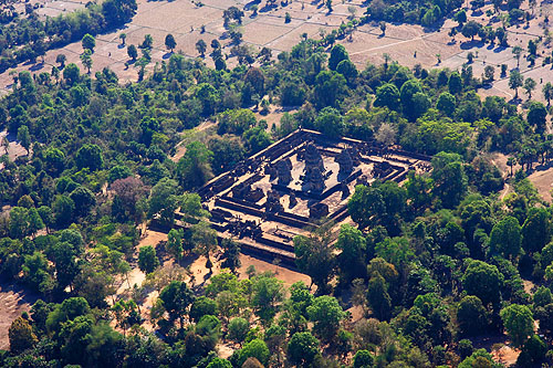 Survol d'Angkor en hélicoptère