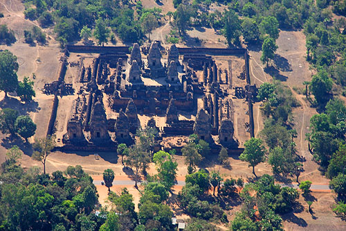 Survol d'Angkor en hélicoptère