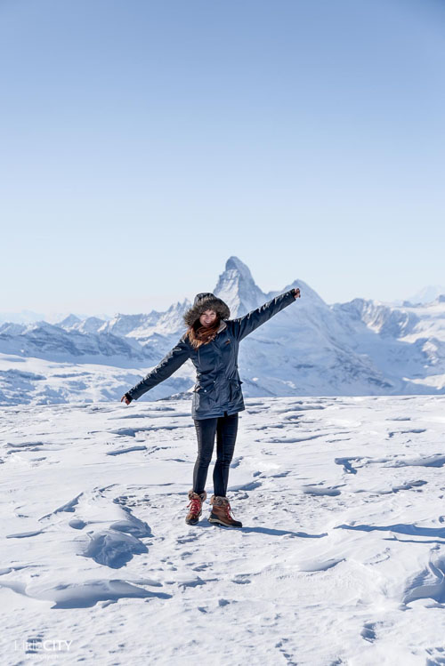 Vol en hélicoptère vers le Matterhorn