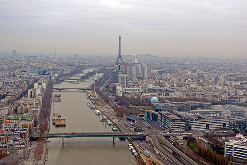 Baptême de l'air en hélicoptère à Paris