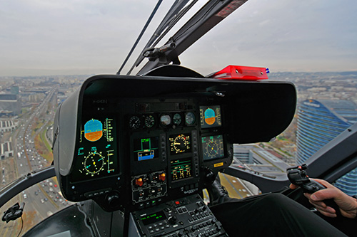 Baptême de l'air en hélicoptère à Paris