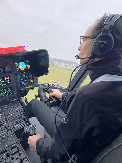 Baptême de l'air en hélicoptère à Paris