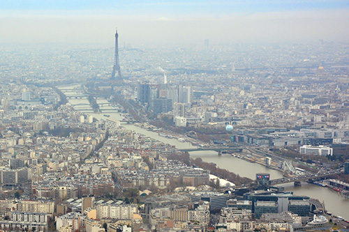 Baptême de l'air en hélicoptère à Paris