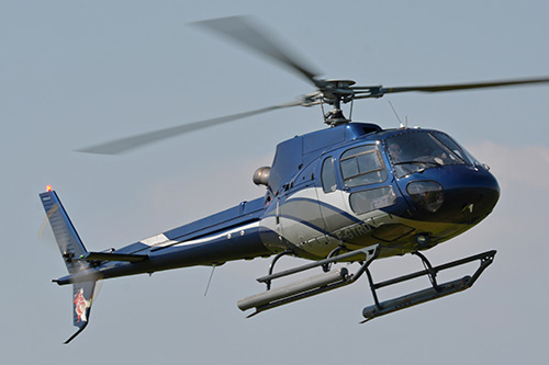 Hélicoptère AS350 B2 Ecureuil F-GTRD d'OYA Vendée Hélicoptères