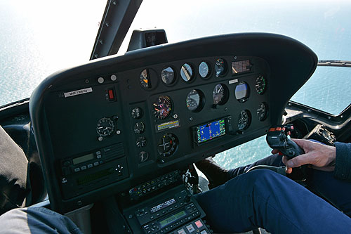 Hélicoptère AS350 B2 Ecureuil F-GTRD d'OYA Vendée Hélicoptères