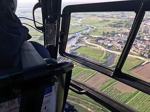 Hélicoptère AS350 B2 Ecureuil F-GTRD d'OYA Vendée Hélicoptères