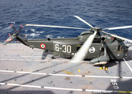 Hélicoptère S61 Seaking, Italie