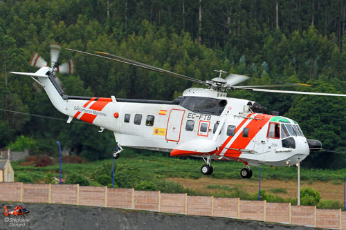 Hélicoptère S61 Seaking EC-FTB, Salvamento Maritimo, Espagne