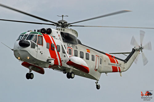 Hélicoptère S61 Seaking EC-FTB, Salvamento Maritimo, Espagne