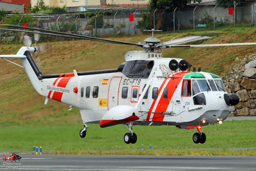 Hélicoptère S61 Seaking EC-FTB, Salvamento Maritimo, Espagne