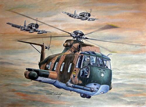 Hélicoptère HH3 Jolly Green Giant, USAF