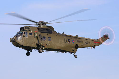 Hélicoptère Seaking Mk4 de la Royal Navy