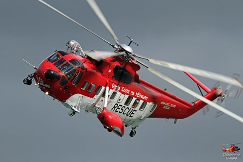 Hélicoptère Seaking, Coastguard, Irlande