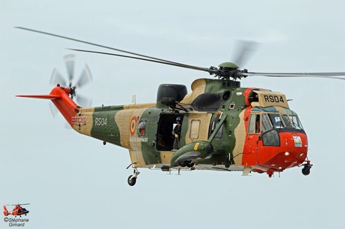 Hélicoptère Seaking, Belgique