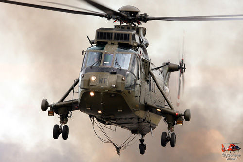 Hélicoptère Seaking Mk4 de la Royal Navy