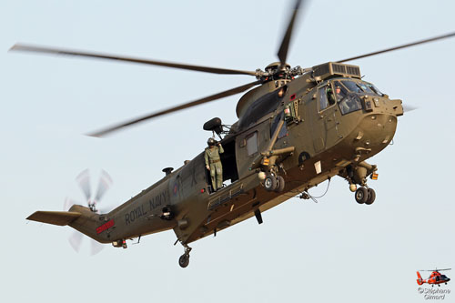 Hélicoptère Seaking Mk4 de la Royal Navy