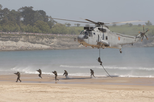 Hélicoptère S61 Seaking, Espagne