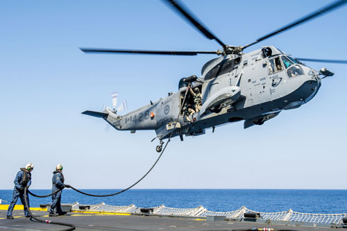 Hélicoptère CH124 Seaking de la Marine canadienne