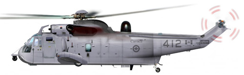 Hélicoptère CH124 Seaking de la Marine canadienne