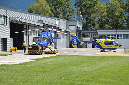 EC135 et Bell 429 de Lions Air, Balzers, Liechtenstein