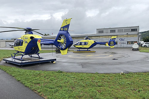 EC135 de Lyons Air, Birrfeld, Suisse