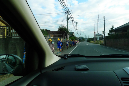 Sur la route au Japon